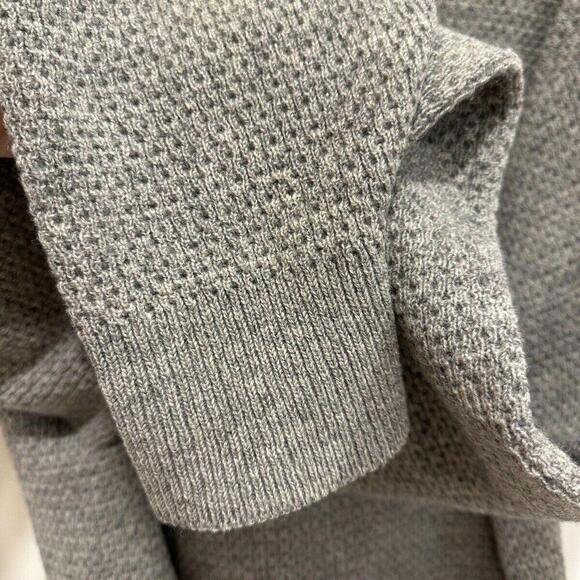 Vintage 50s Cardigan Kodel Polyester Quality Line By Arena Kurt Cobain Grey - Picture 11 of 15